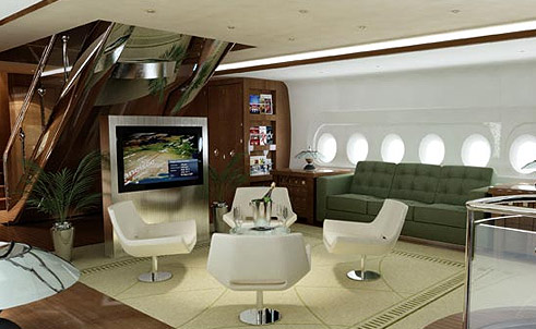 top luxury private jet