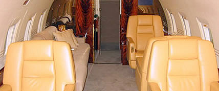 Challenger 604 Interior